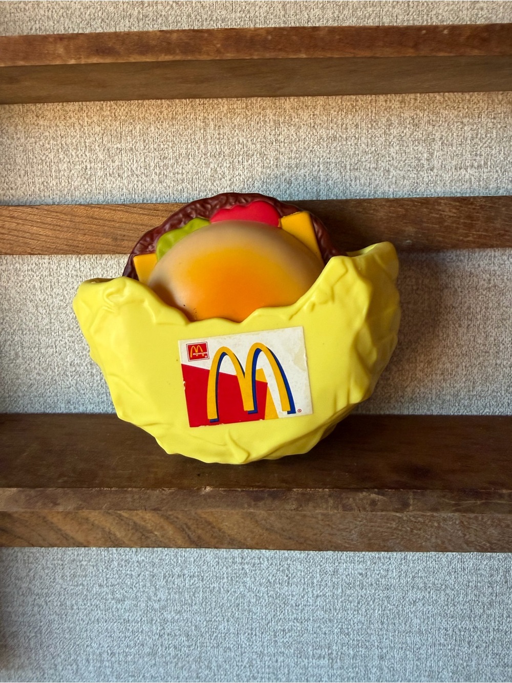 McDonald's vintage 1993 RARE Pretend Play hamburger